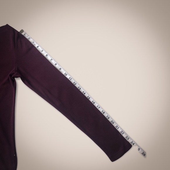 GAP Modern Boatneck Tee - Burgundy/Red - Large - Picture 6 of 9